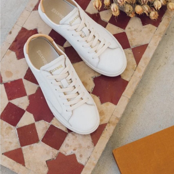 Soludos the‎ original Ibiza classic leather sneaker womens shoes size 10 - Picture 2 of 6